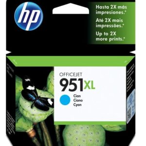 CARTUCHO DE TINTA HP 951XL CIAN 1500 PÃ