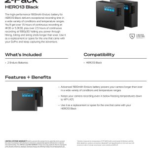 GOPRO-Twin Pack Battery